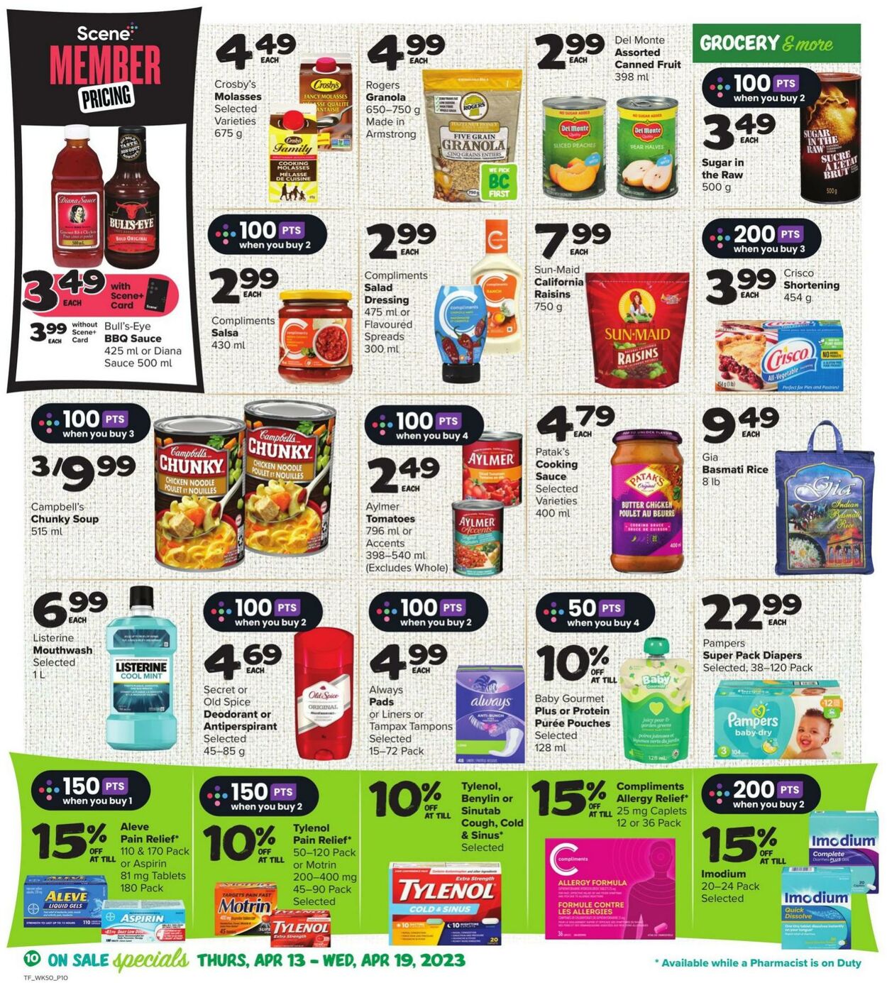 Flyer Thrifty Foods 13.04.2023 - 19.04.2023