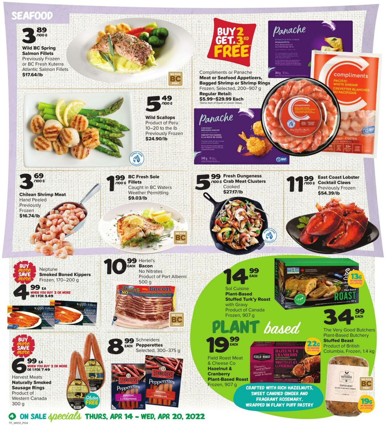 Flyer Thrifty Foods 14.04.2022 - 20.04.2022