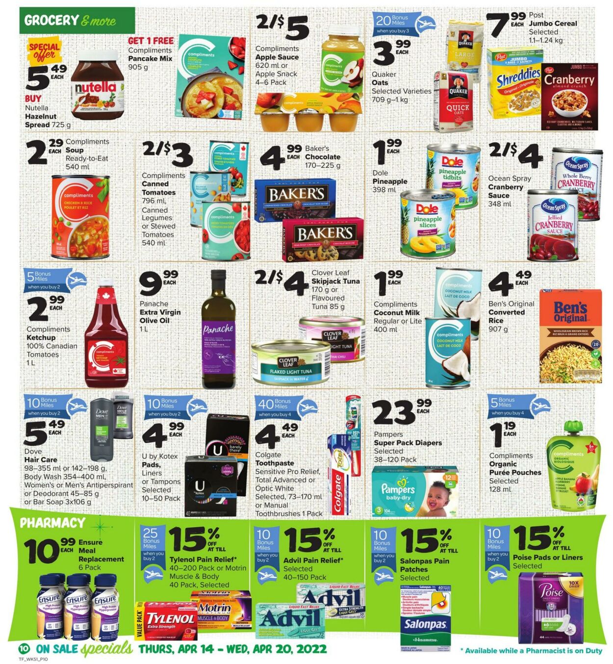 Flyer Thrifty Foods 14.04.2022 - 20.04.2022