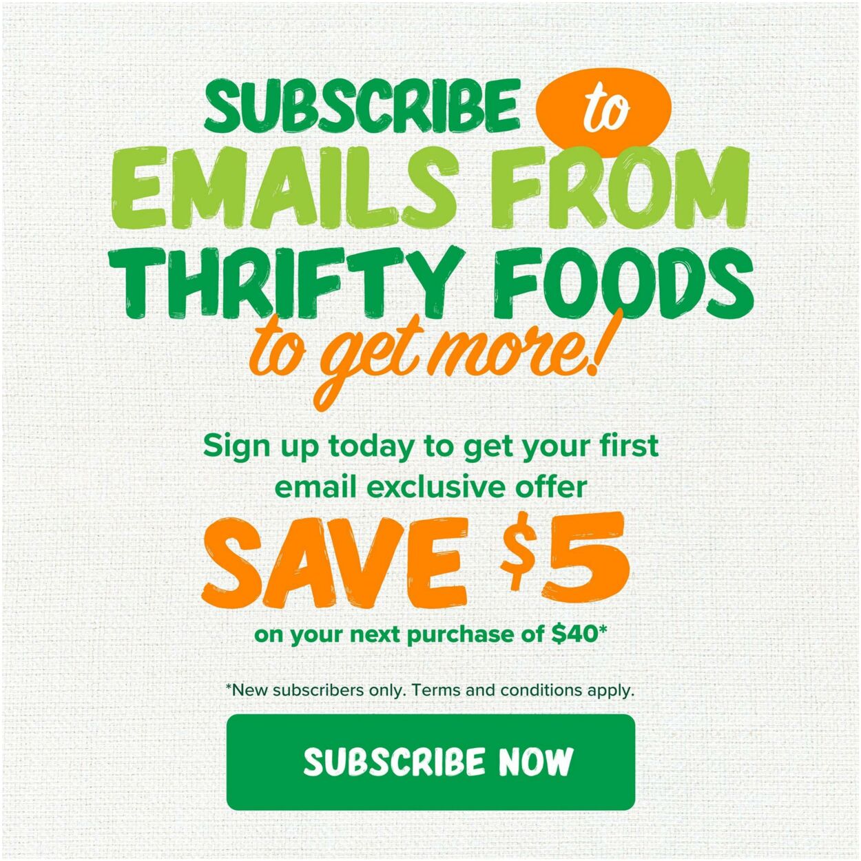 Flyer Thrifty Foods 20.04.2023 - 26.04.2023