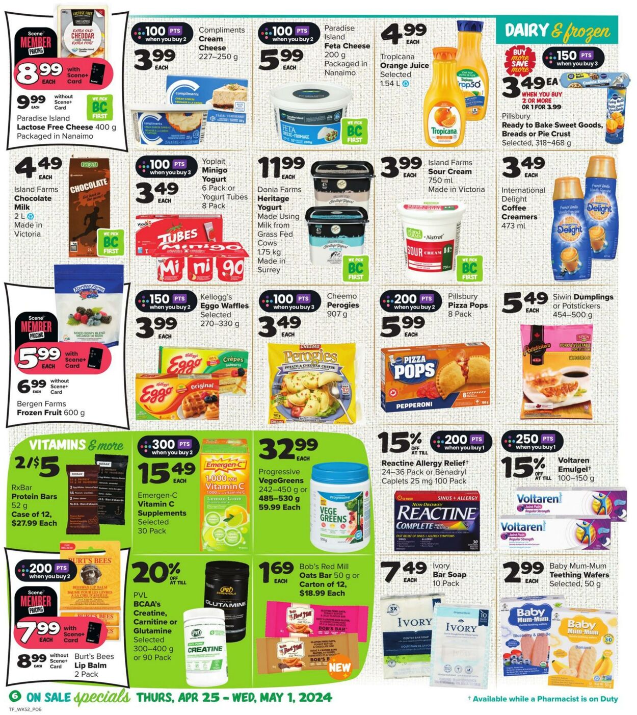 Flyer Thrifty Foods 25.04.2024 - 01.05.2024