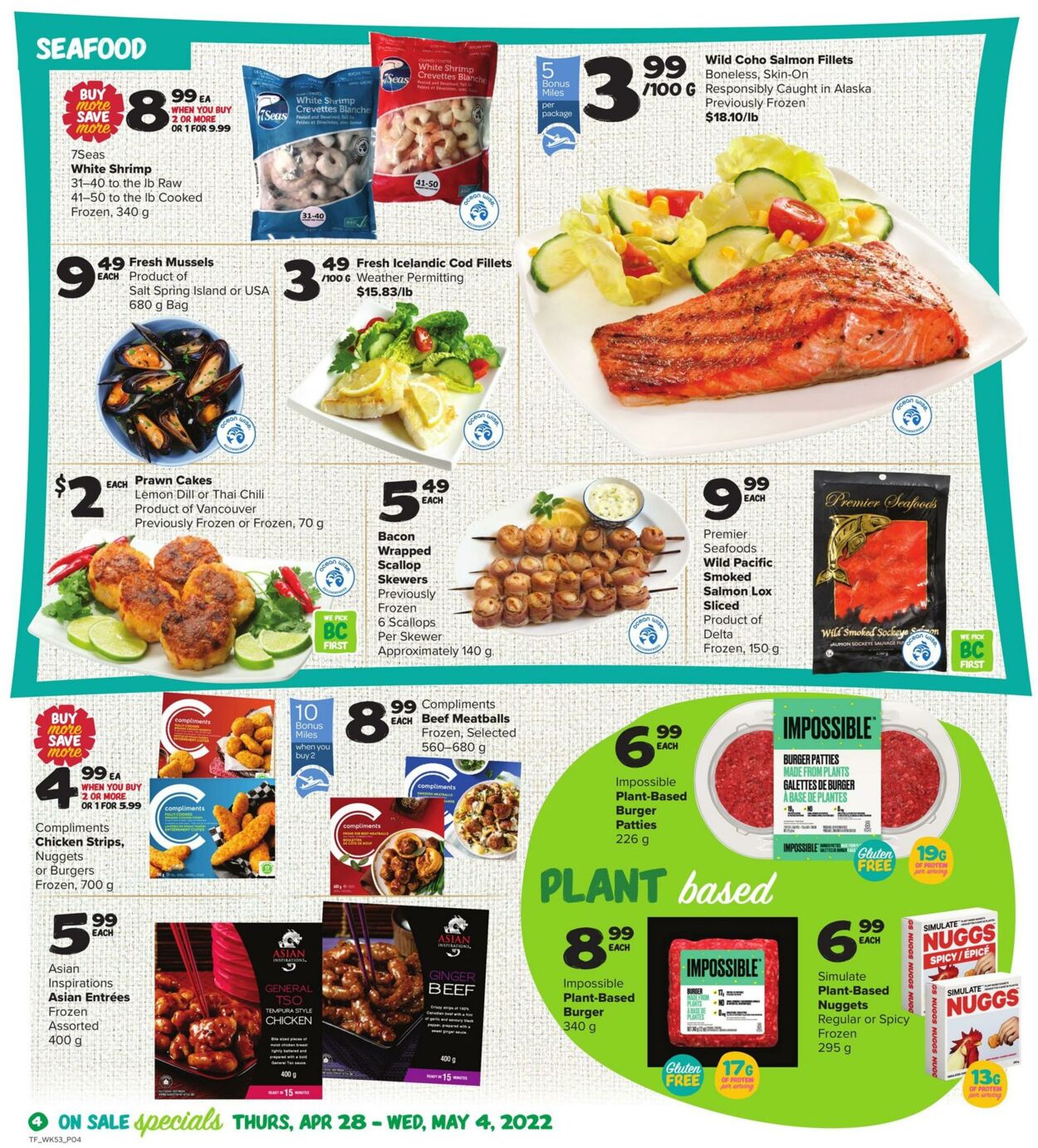 Flyer Thrifty Foods 28.04.2022 - 04.05.2022