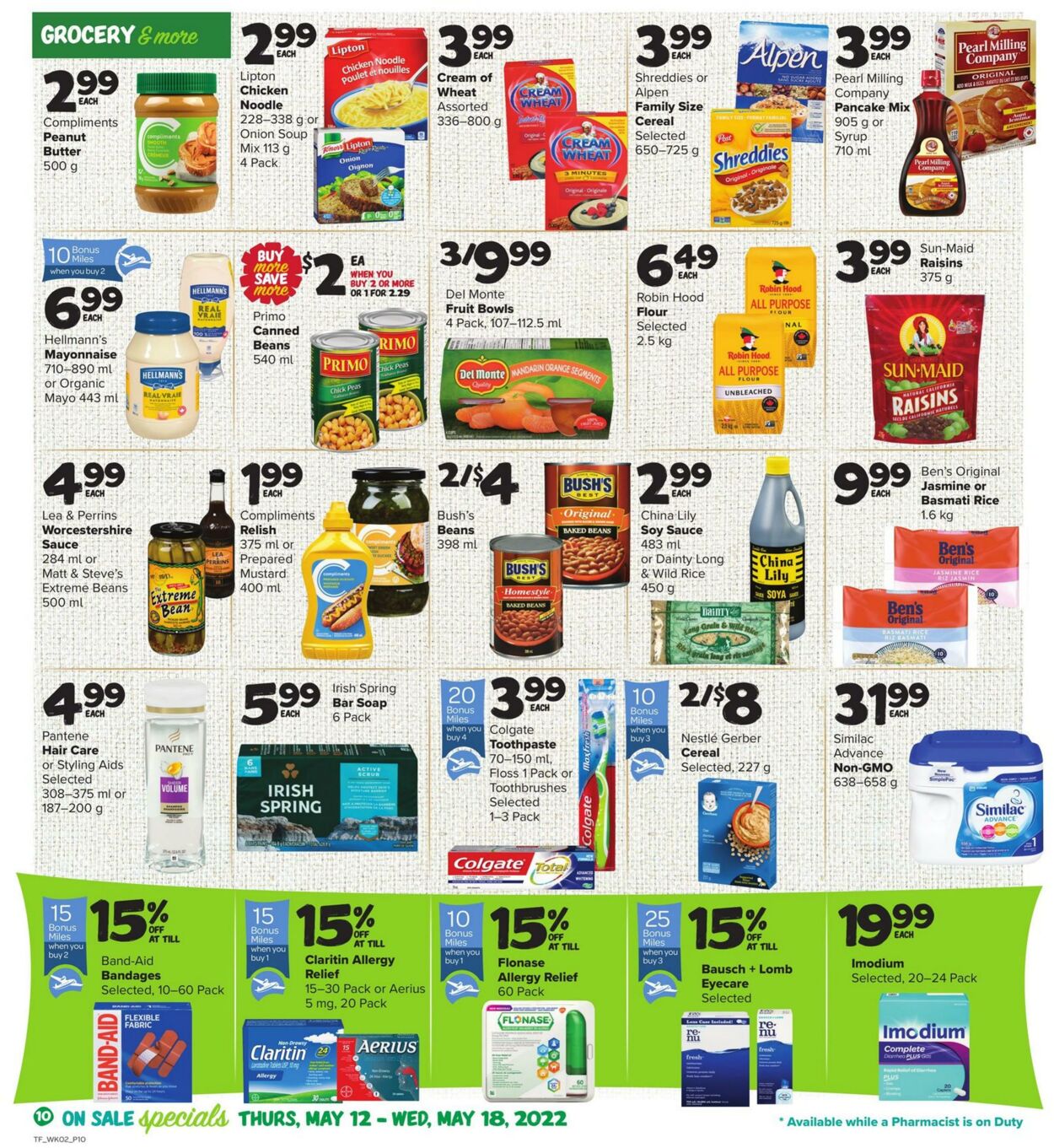 Flyer Thrifty Foods 12.05.2022 - 18.05.2022