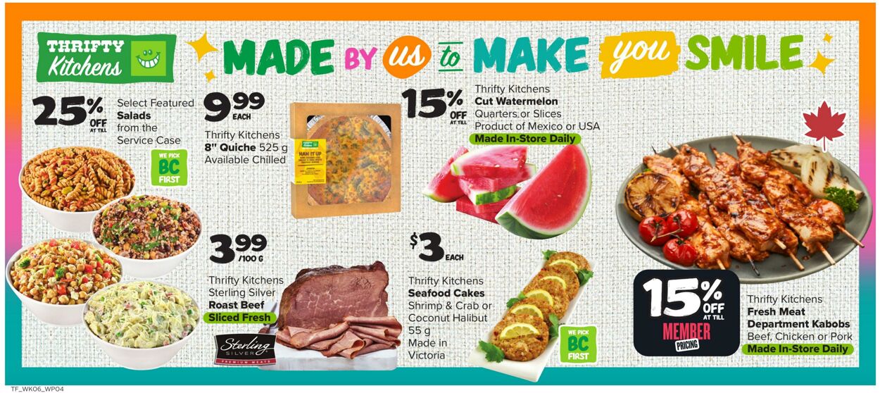 Flyer Thrifty Foods 05.06.2025 - 11.06.2025