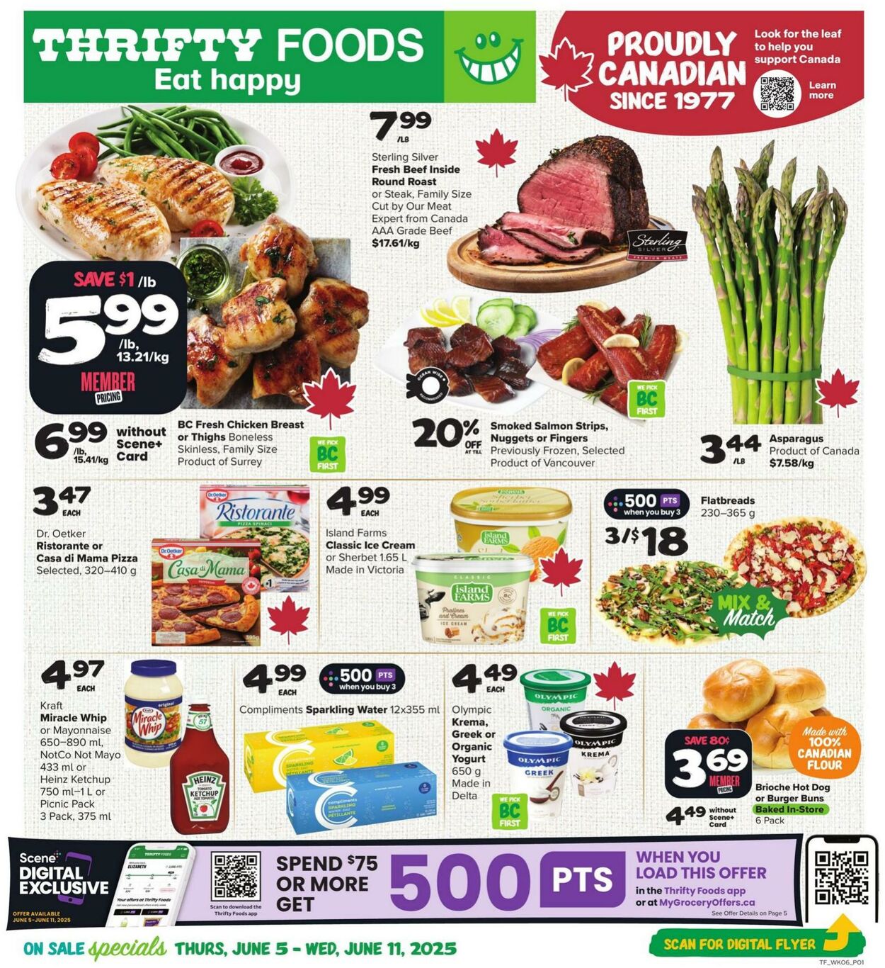 Flyer Thrifty Foods 05.06.2025 - 11.06.2025