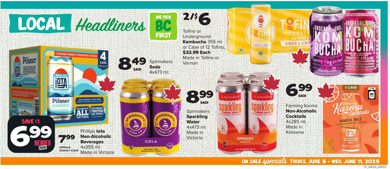Flyer Thrifty Foods 05.06.2025 - 11.06.2025