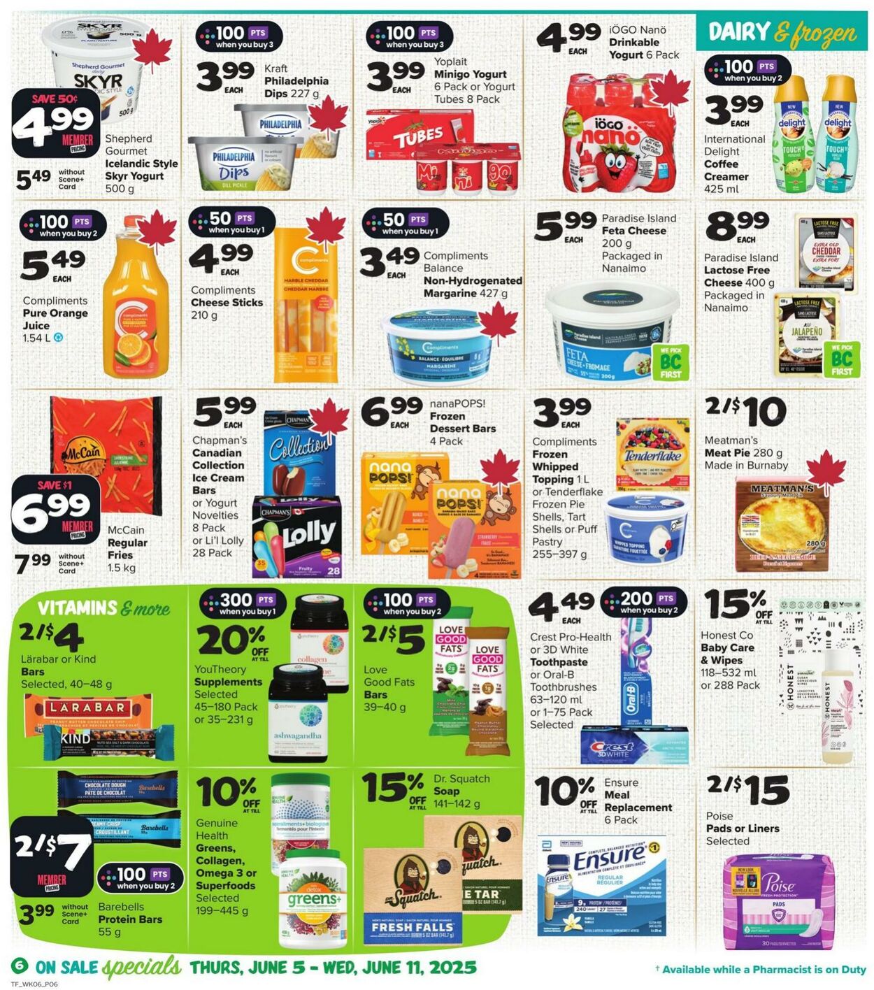 Flyer Thrifty Foods 05.06.2025 - 11.06.2025
