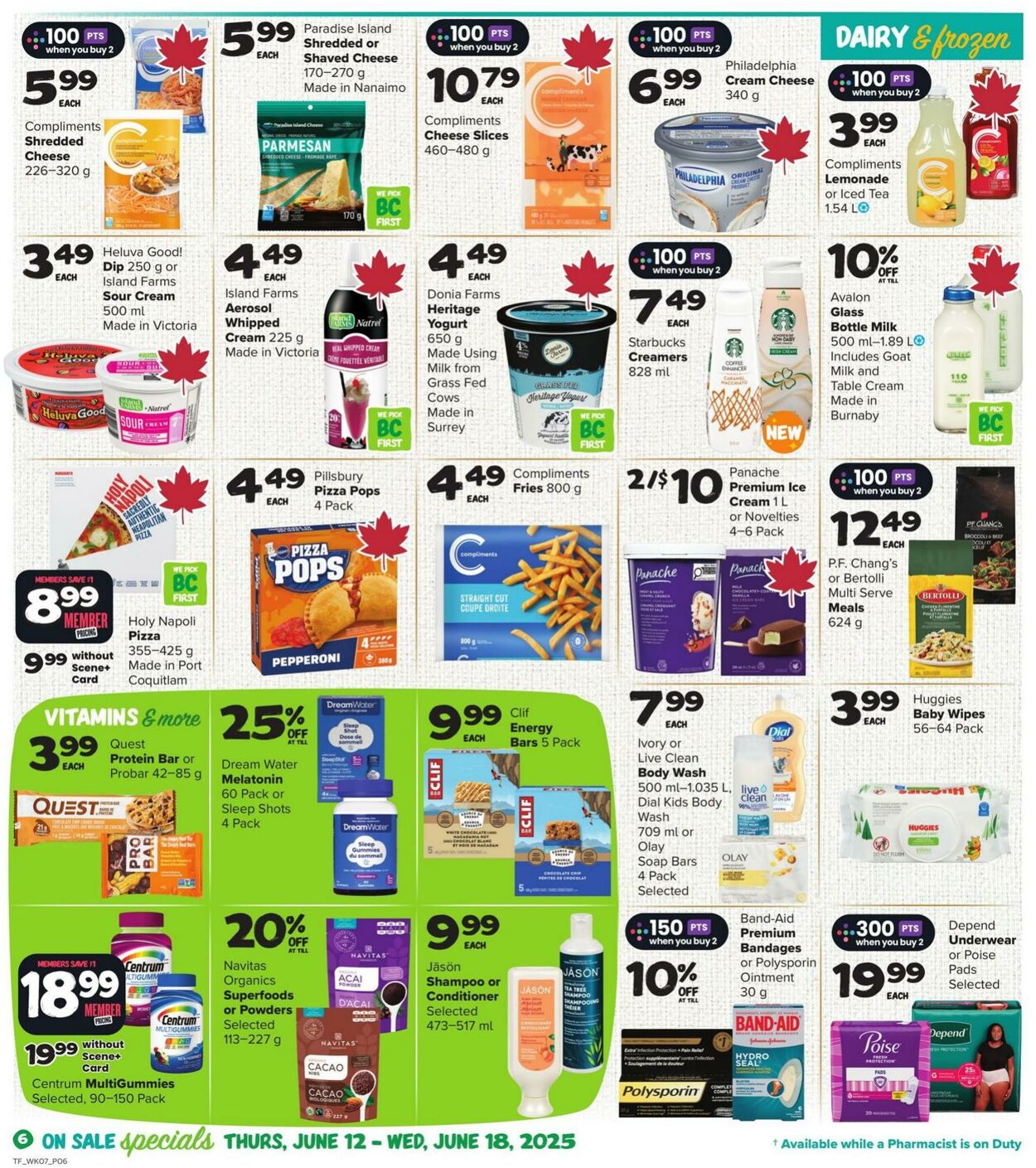 Flyer Thrifty Foods 12.06.2025 - 18.06.2025