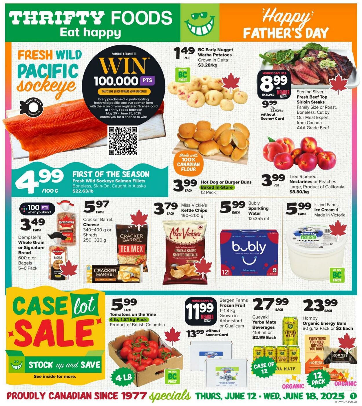 Flyer Thrifty Foods 12.06.2025 - 18.06.2025
