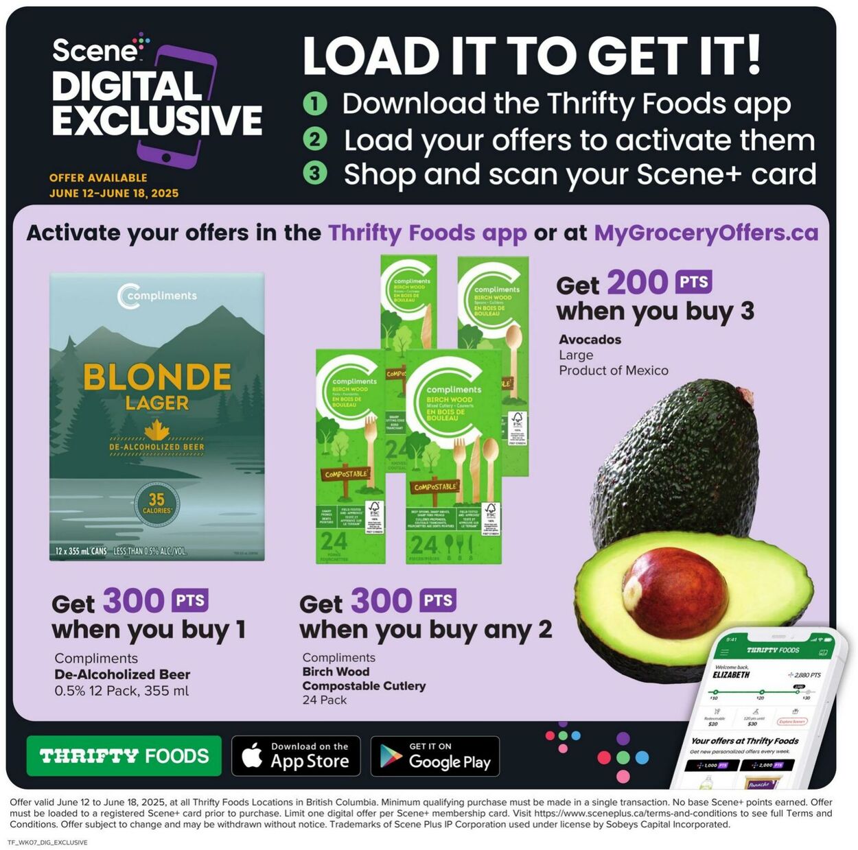 Flyer Thrifty Foods 12.06.2025 - 18.06.2025