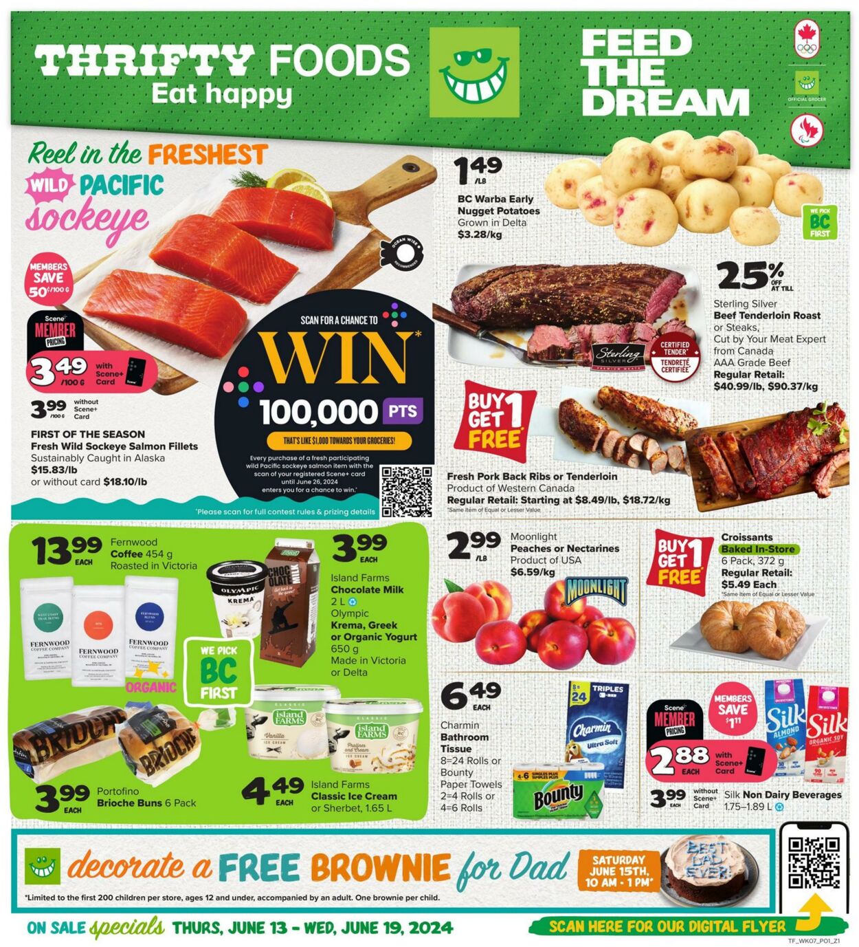 Flyer Thrifty Foods 13.06.2024 - 19.06.2024