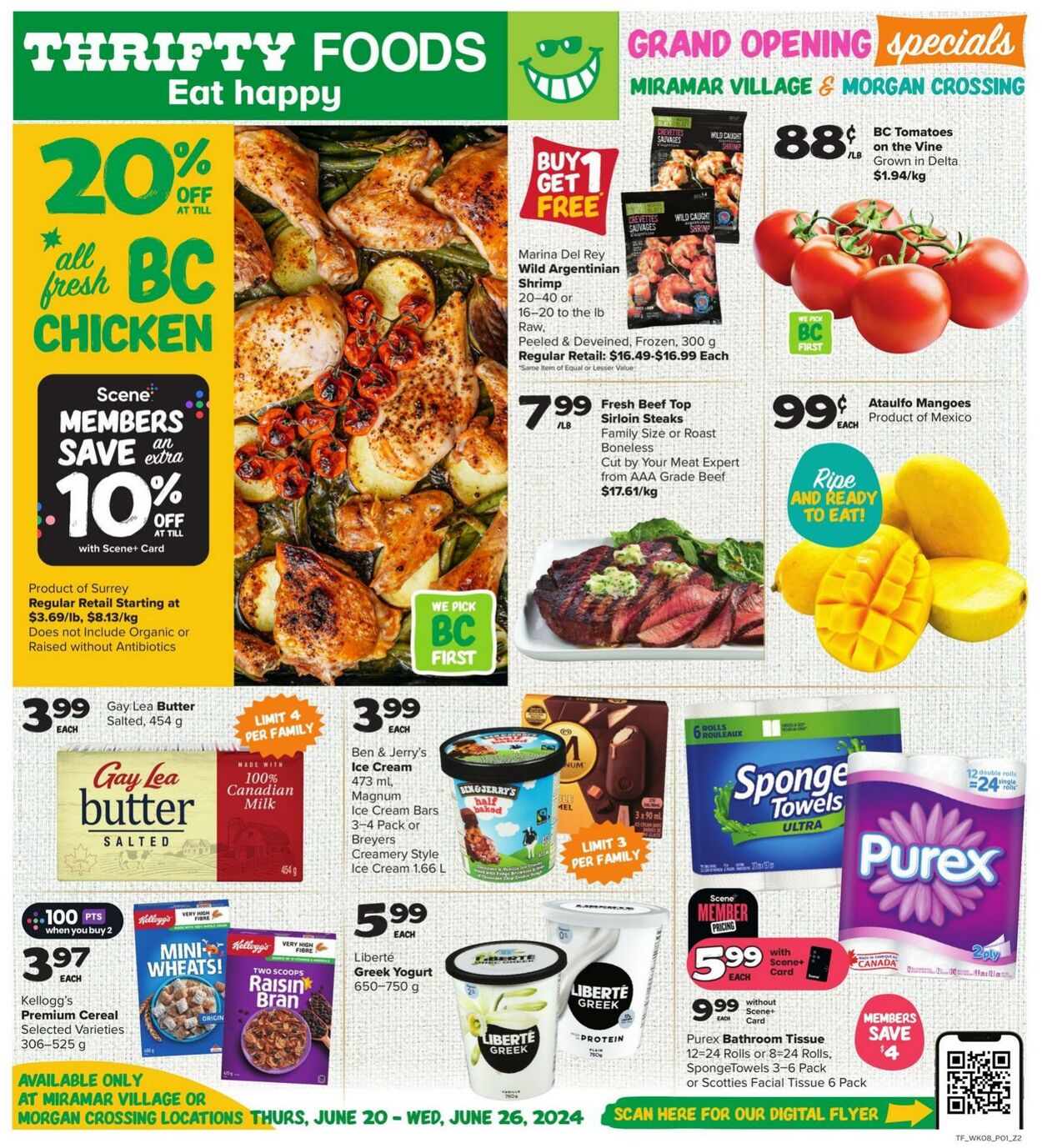 Thrifty Foods Promotional flyers