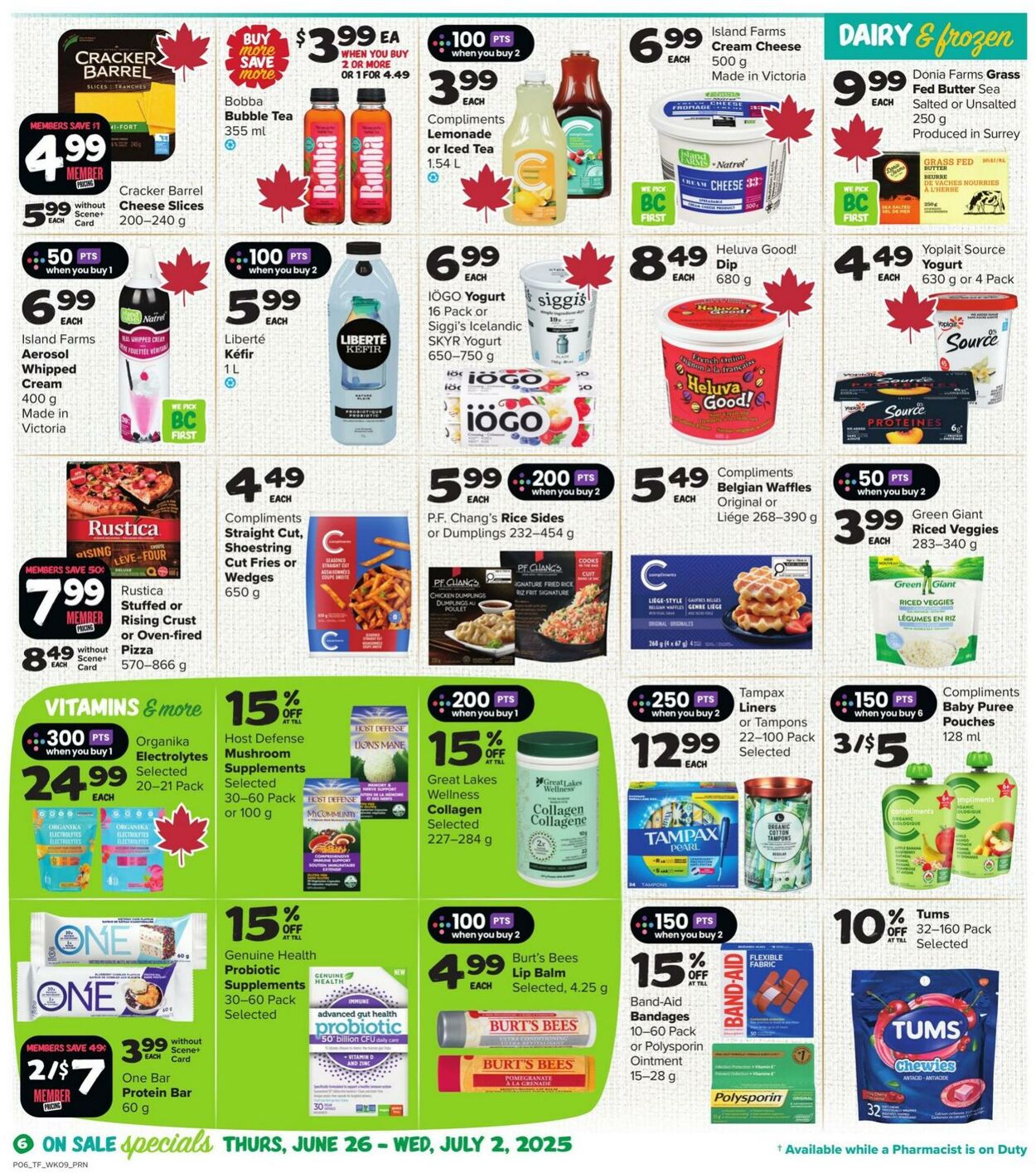 Flyer Thrifty Foods 26.06.2025 - 02.07.2025