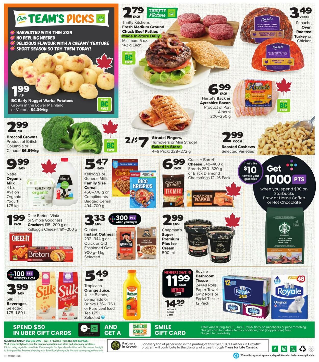Flyer Thrifty Foods 03.07.2025 - 09.07.2025