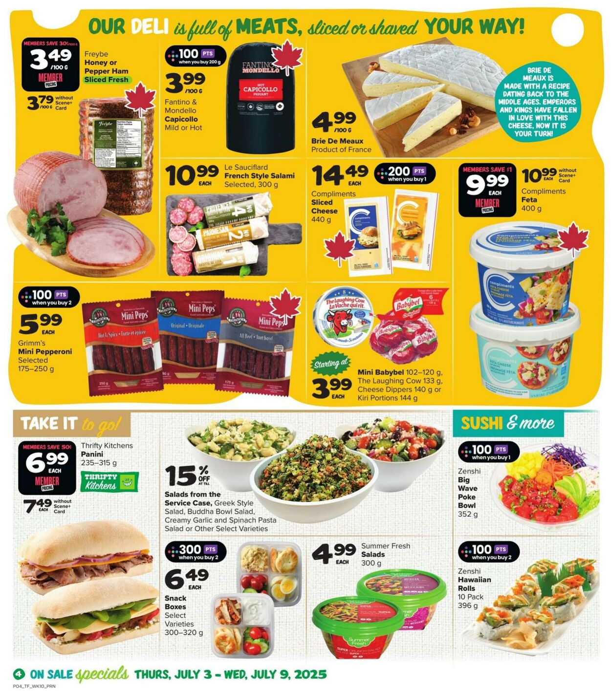 Flyer Thrifty Foods 03.07.2025 - 09.07.2025