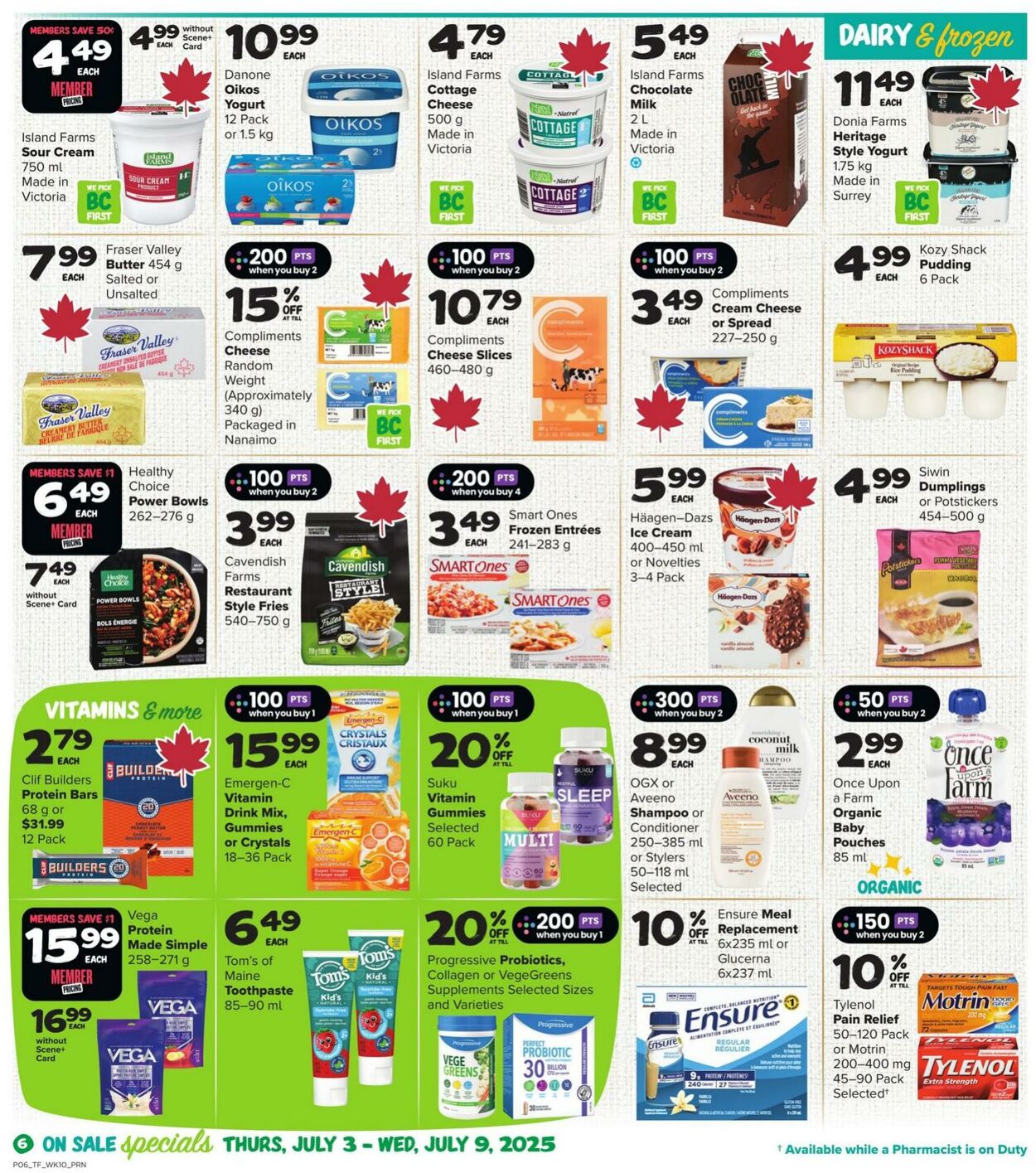 Flyer Thrifty Foods 03.07.2025 - 09.07.2025