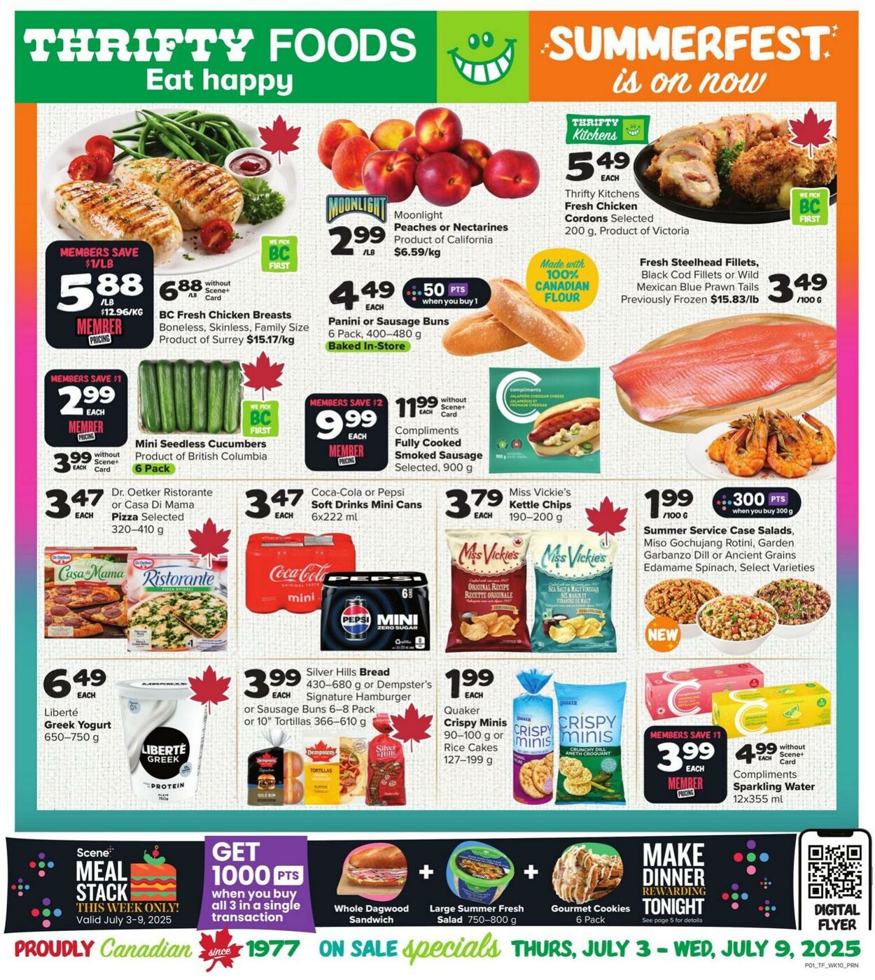 Flyer Thrifty Foods 03.07.2025 - 09.07.2025