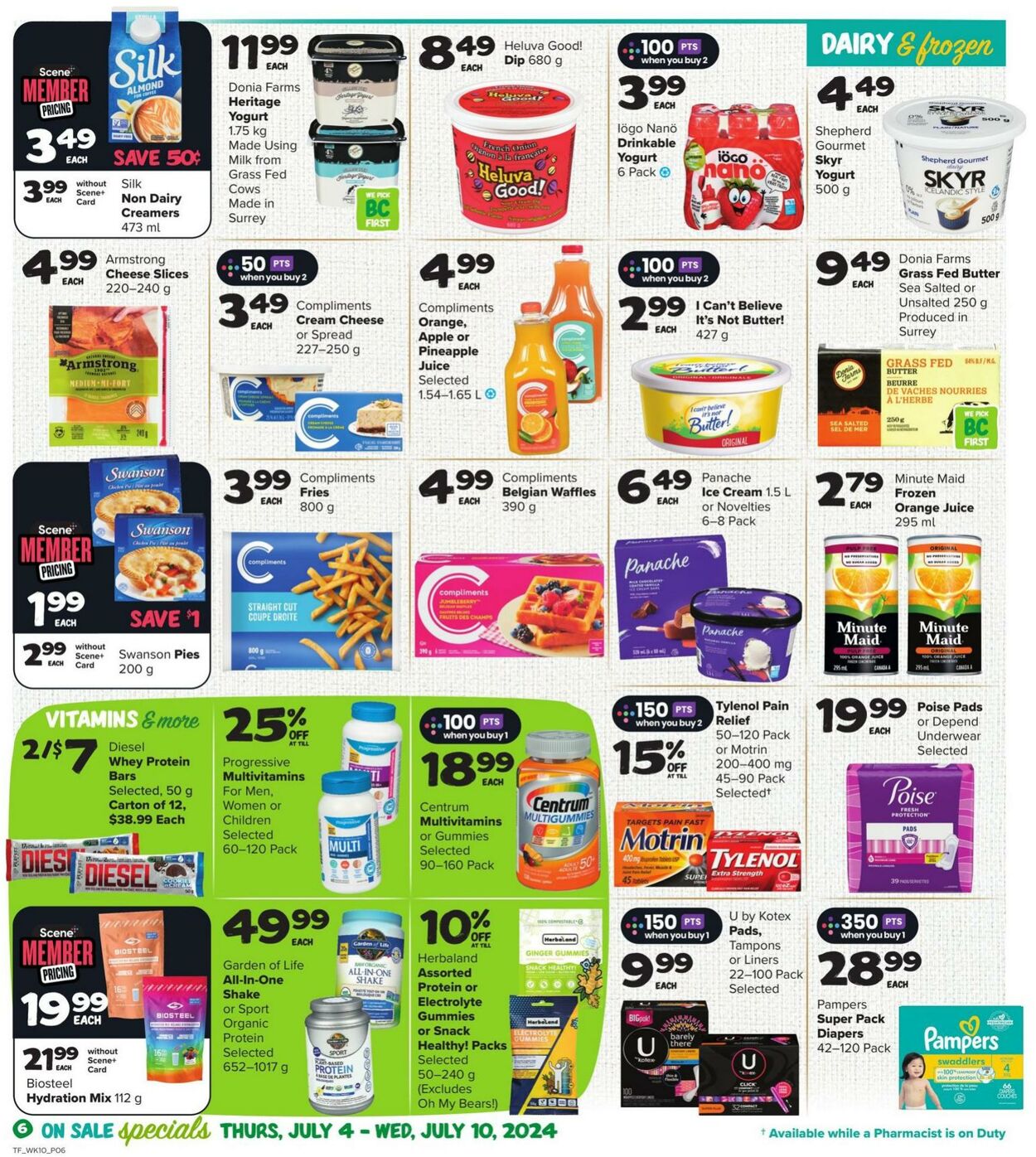 Flyer Thrifty Foods 04.07.2024 - 10.07.2024