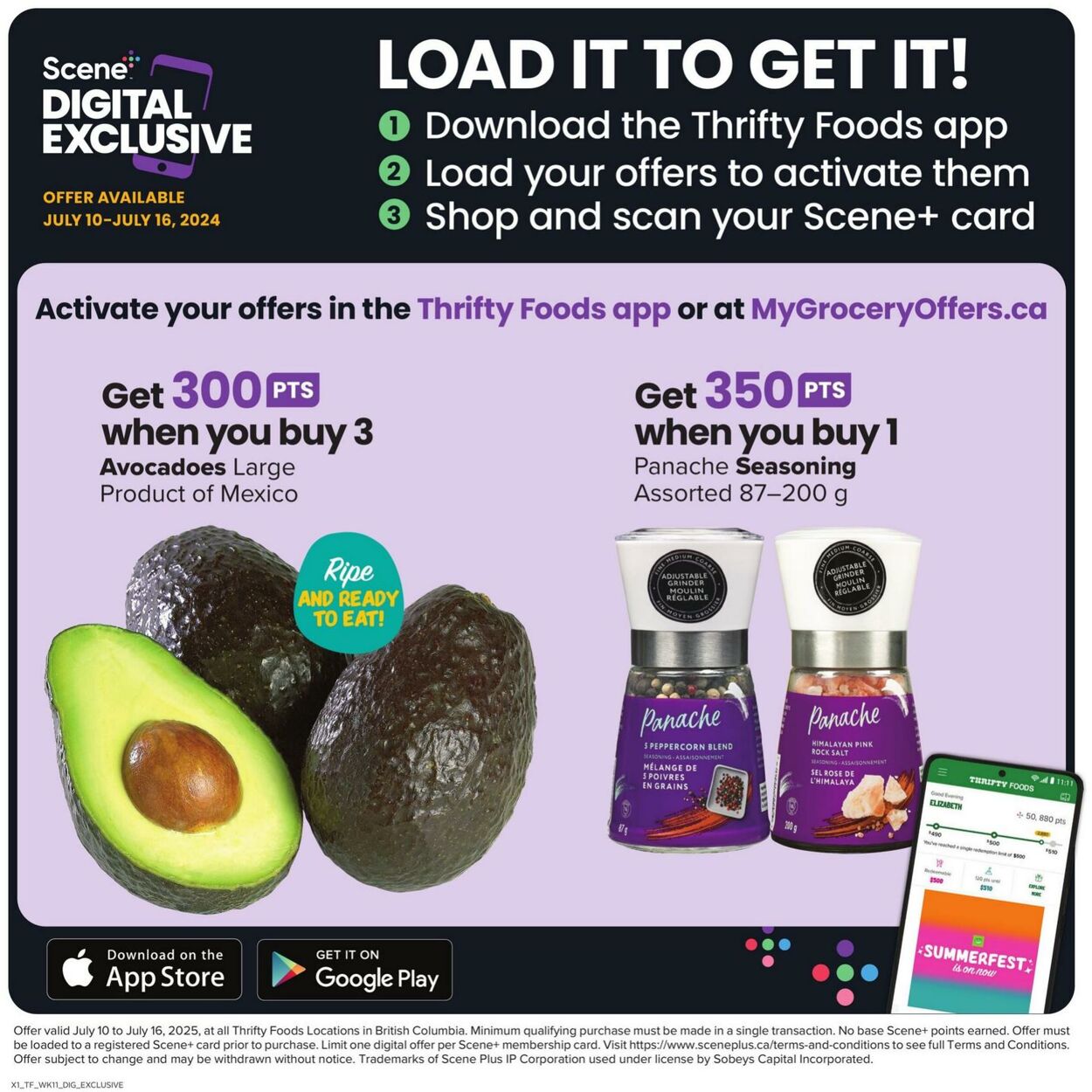 Flyer Thrifty Foods 10.07.2025 - 16.07.2025