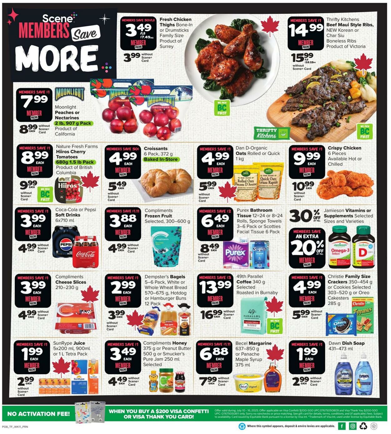 Flyer Thrifty Foods 10.07.2025 - 16.07.2025