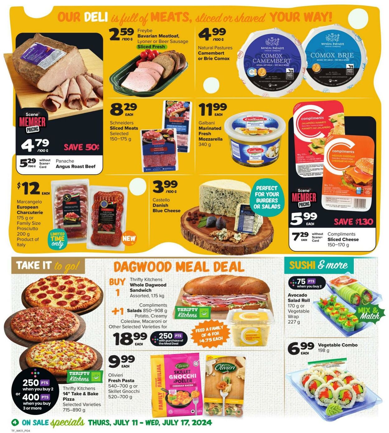 Flyer Thrifty Foods 11.07.2024 - 17.07.2024