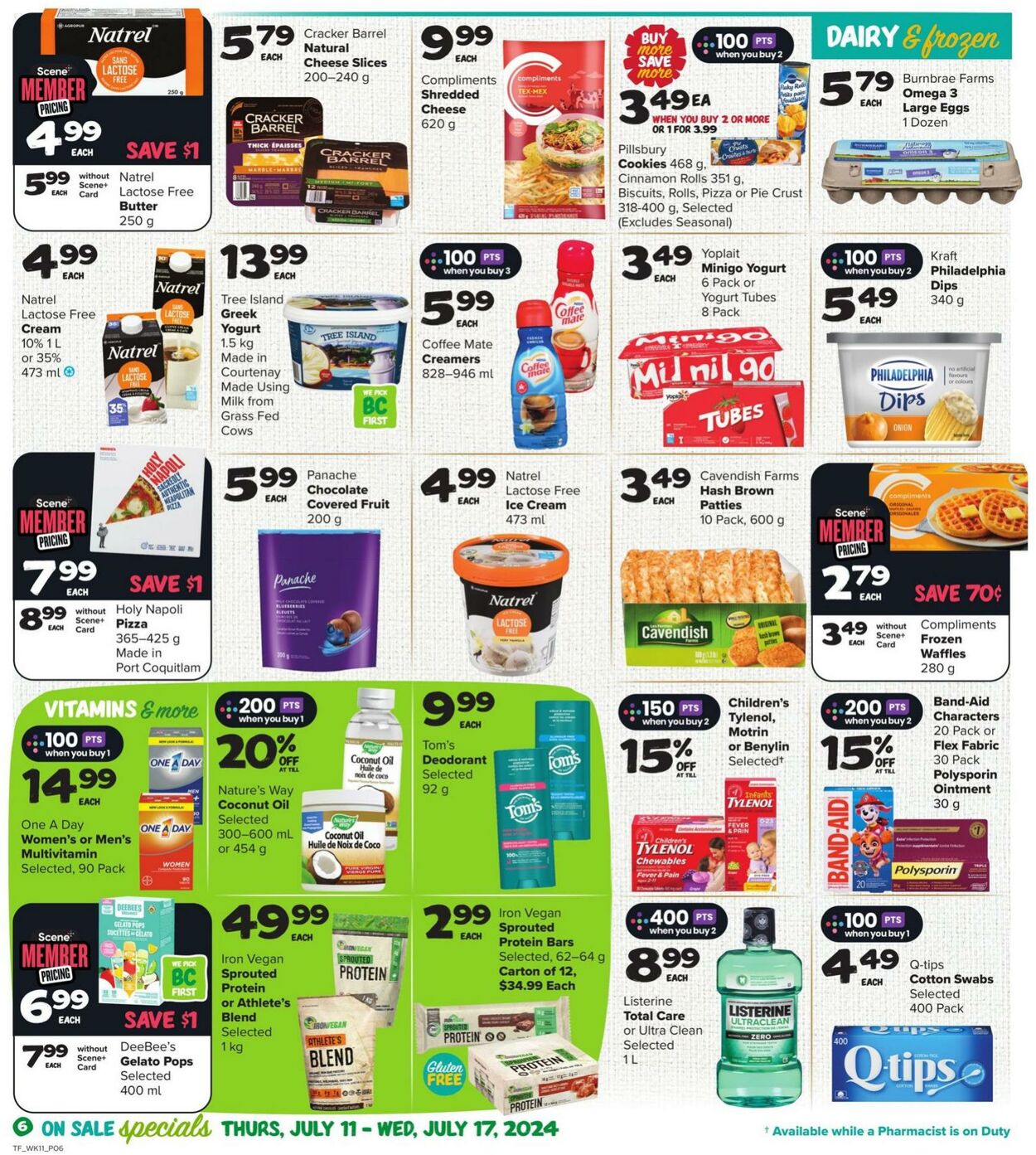 Flyer Thrifty Foods 11.07.2024 - 17.07.2024