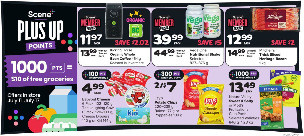 Flyer Thrifty Foods 11.07.2024 - 17.07.2024