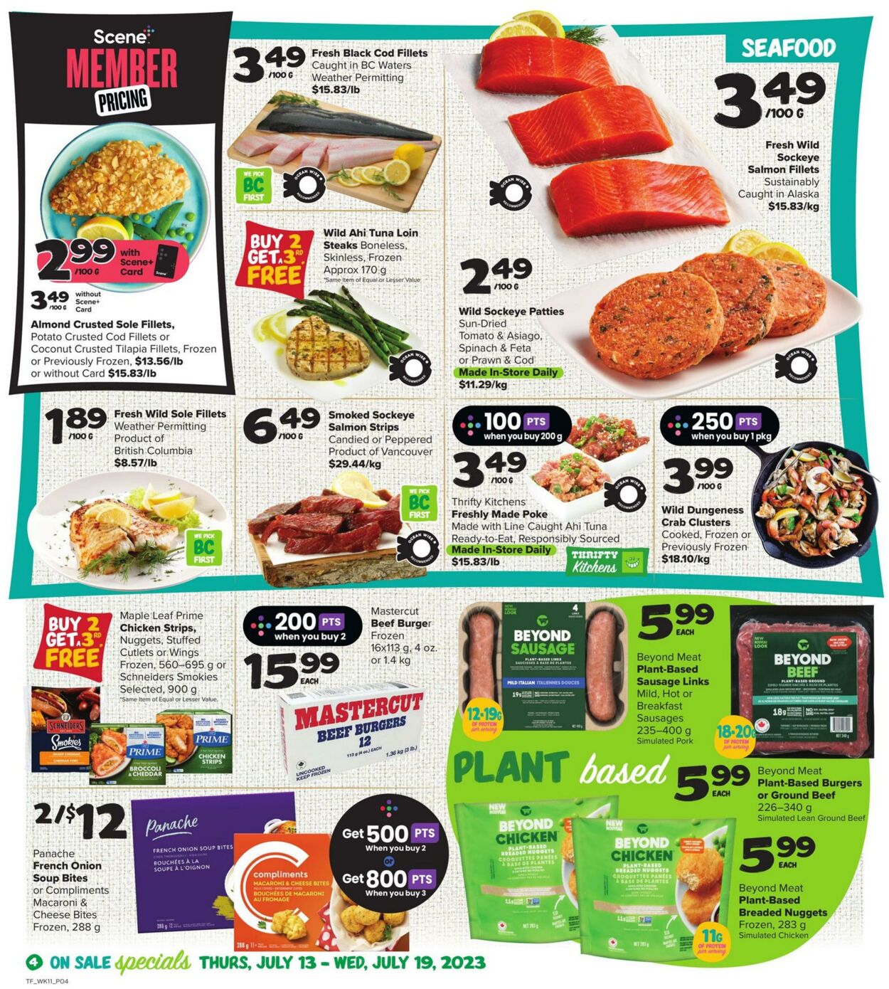 Flyer Thrifty Foods 13.07.2023 - 19.07.2023