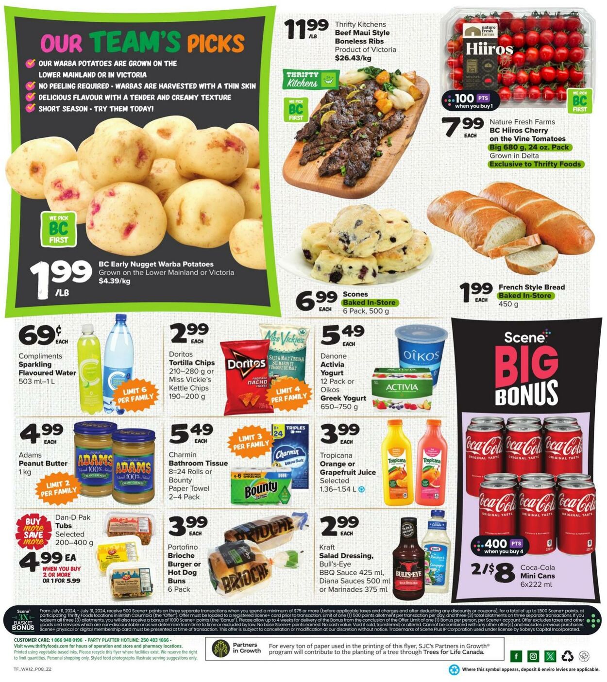 Flyer Thrifty Foods 18.07.2024 - 24.07.2024