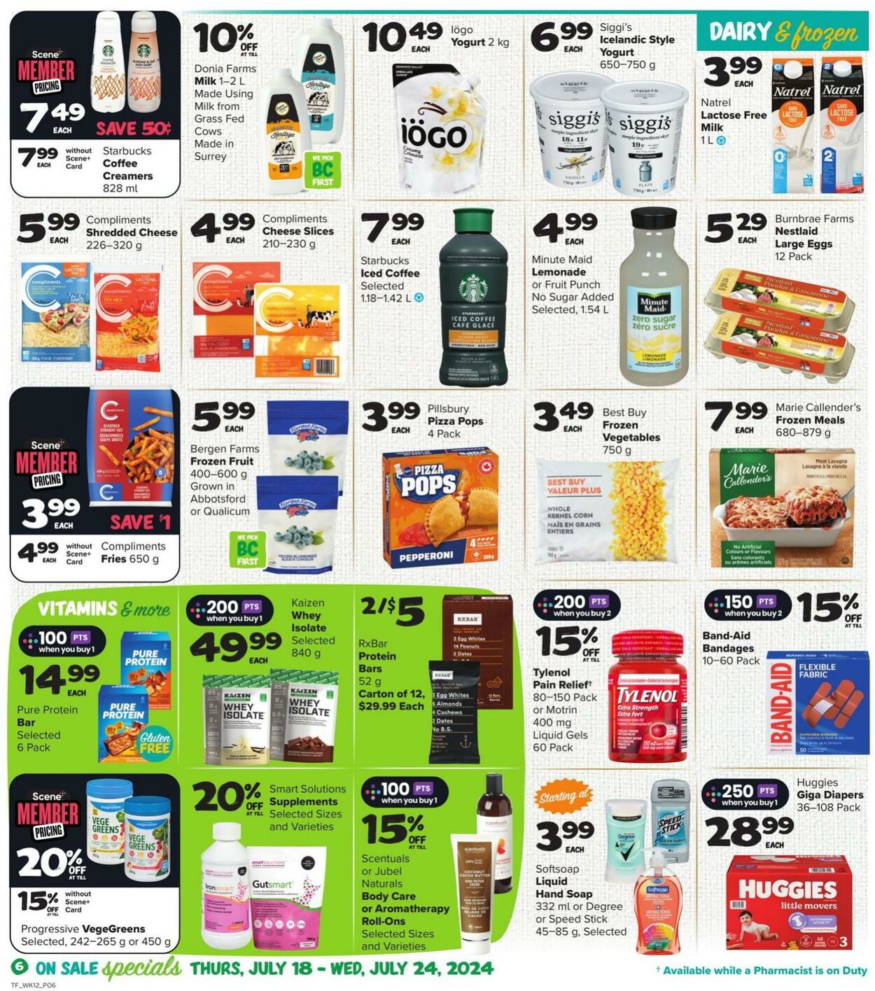 Flyer Thrifty Foods 18.07.2024 - 24.07.2024