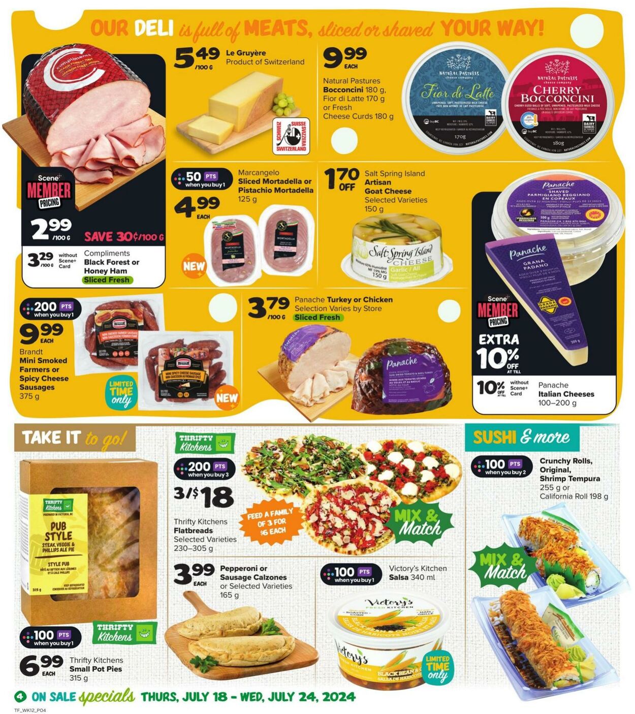 Flyer Thrifty Foods 18.07.2024 - 24.07.2024