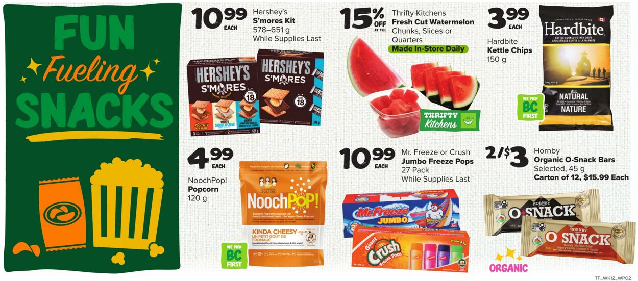 Flyer Thrifty Foods 18.07.2024 - 24.07.2024