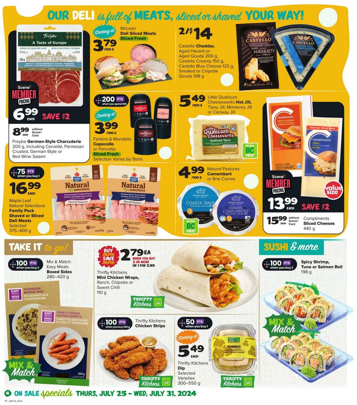 Flyer Thrifty Foods 25.07.2024 - 31.07.2024