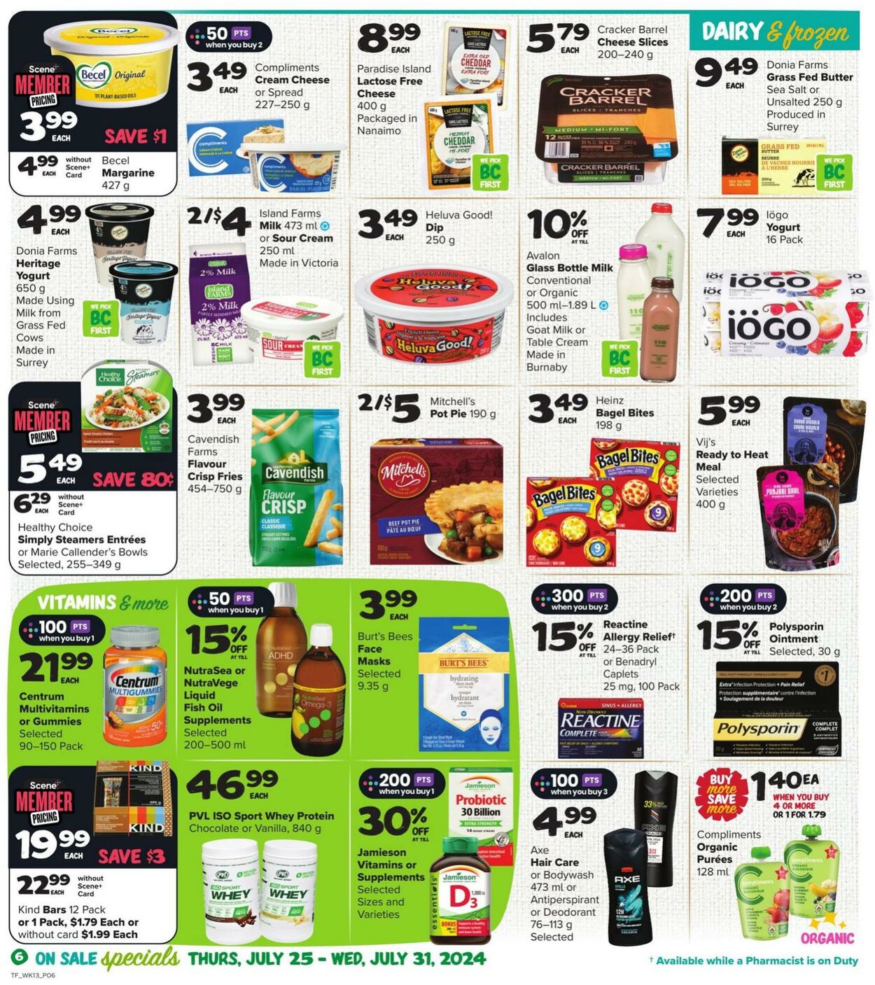 Flyer Thrifty Foods 25.07.2024 - 31.07.2024