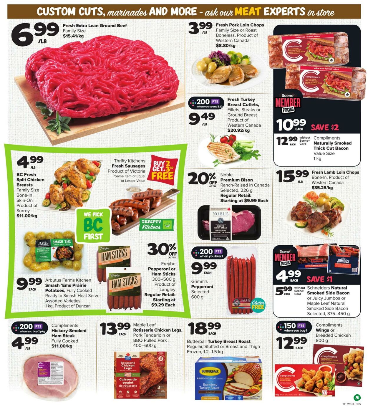 Flyer Thrifty Foods 01.08.2024 - 07.08.2024