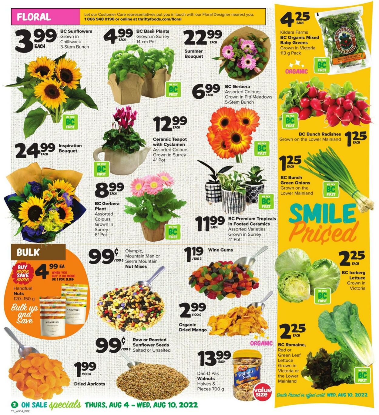 Flyer Thrifty Foods 04.08.2022 - 10.08.2022