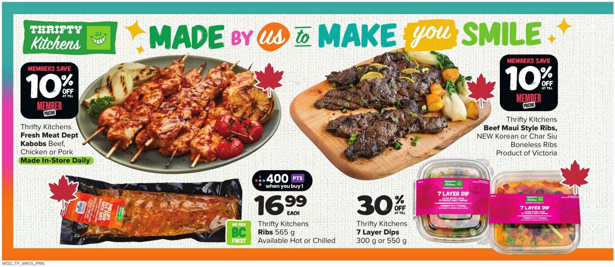 Flyer Thrifty Foods 07.08.2025 - 13.08.2025