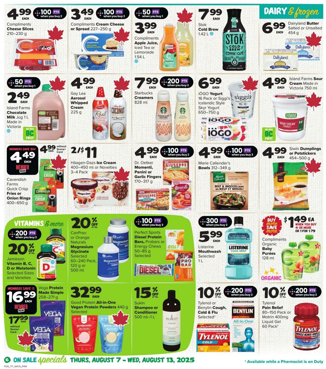 Flyer Thrifty Foods 07.08.2025 - 13.08.2025