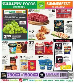 Flyer Thrifty Foods 07.08.2025 - 13.08.2025