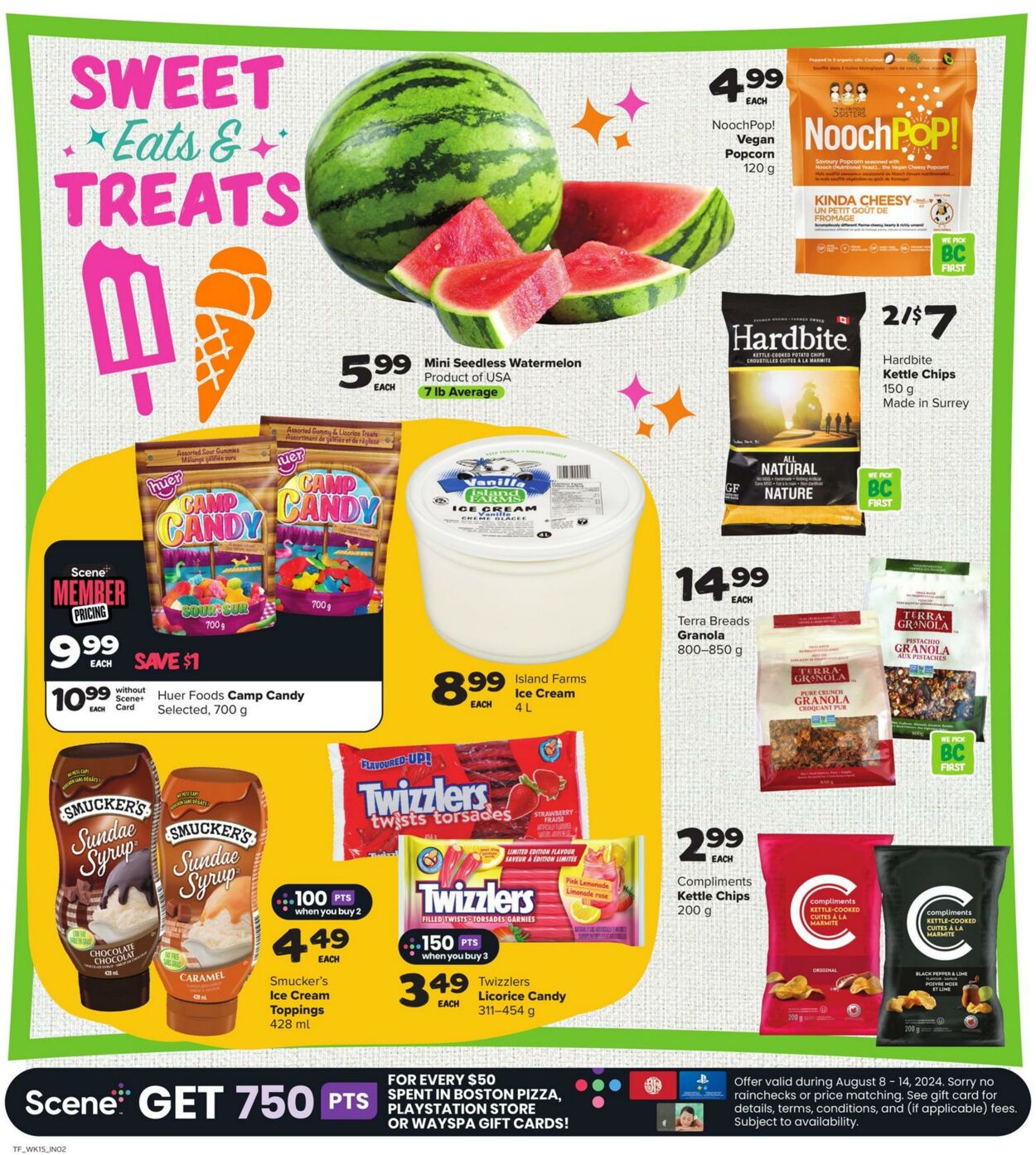 Flyer Thrifty Foods 08.08.2024 - 14.08.2024