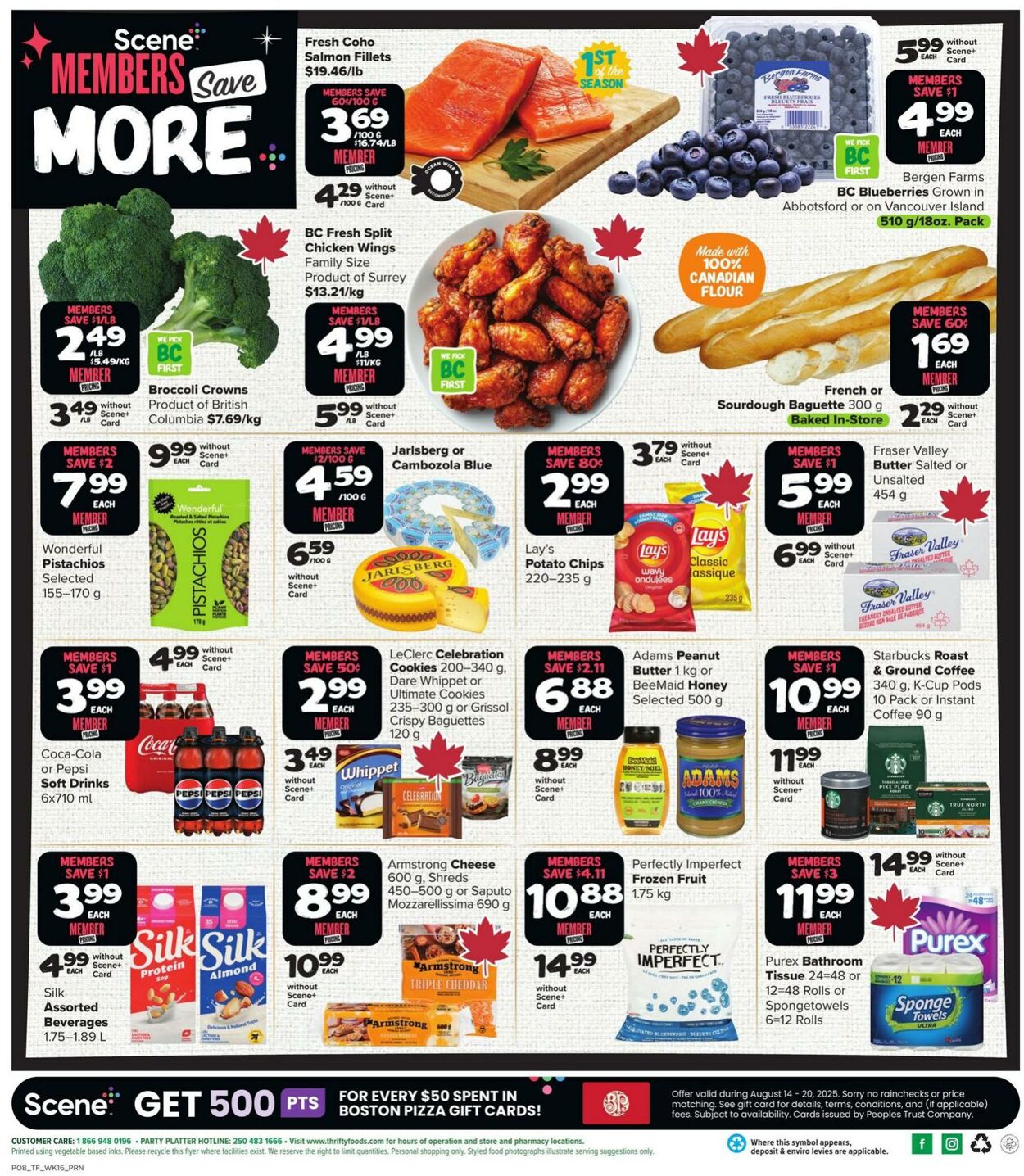 Flyer Thrifty Foods 14.08.2025 - 20.08.2025