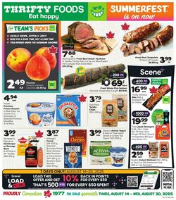 Flyer Thrifty Foods 14.08.2025 - 20.08.2025