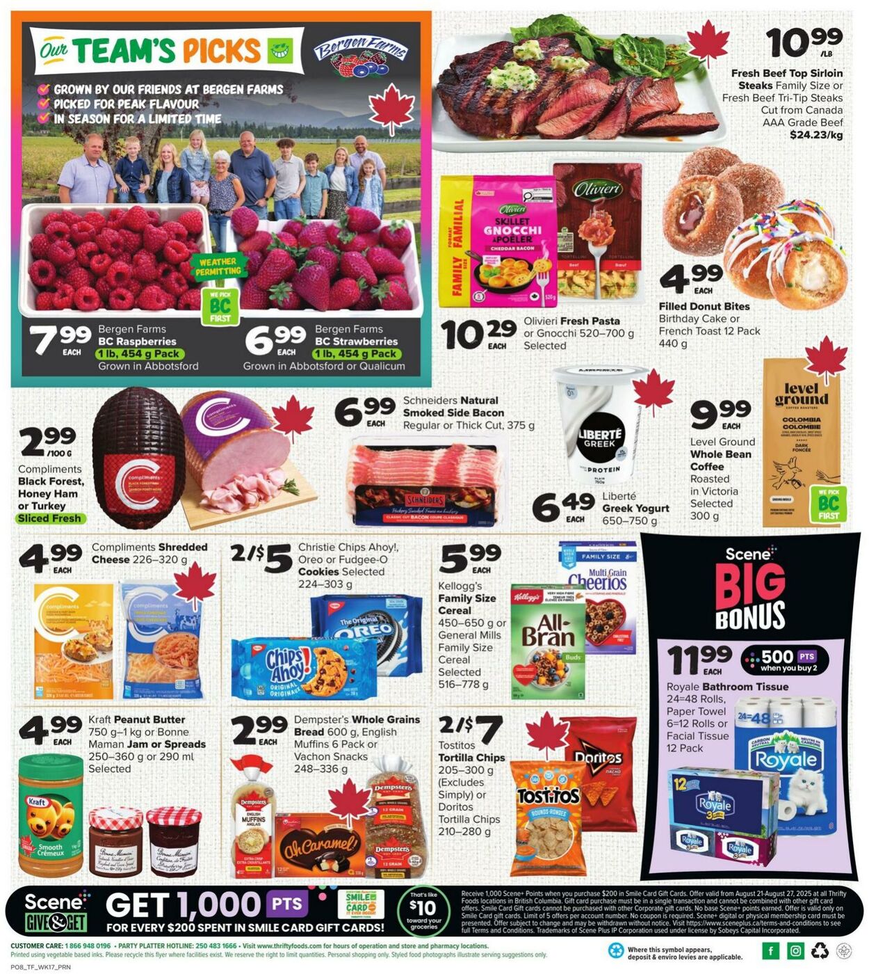 Flyer Thrifty Foods 21.08.2025 - 27.08.2025