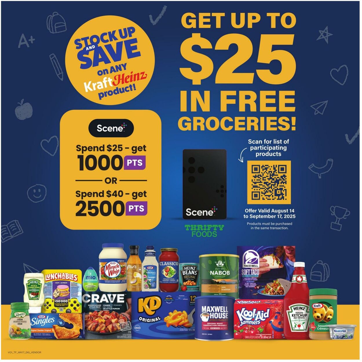 Flyer Thrifty Foods 21.08.2025 - 27.08.2025