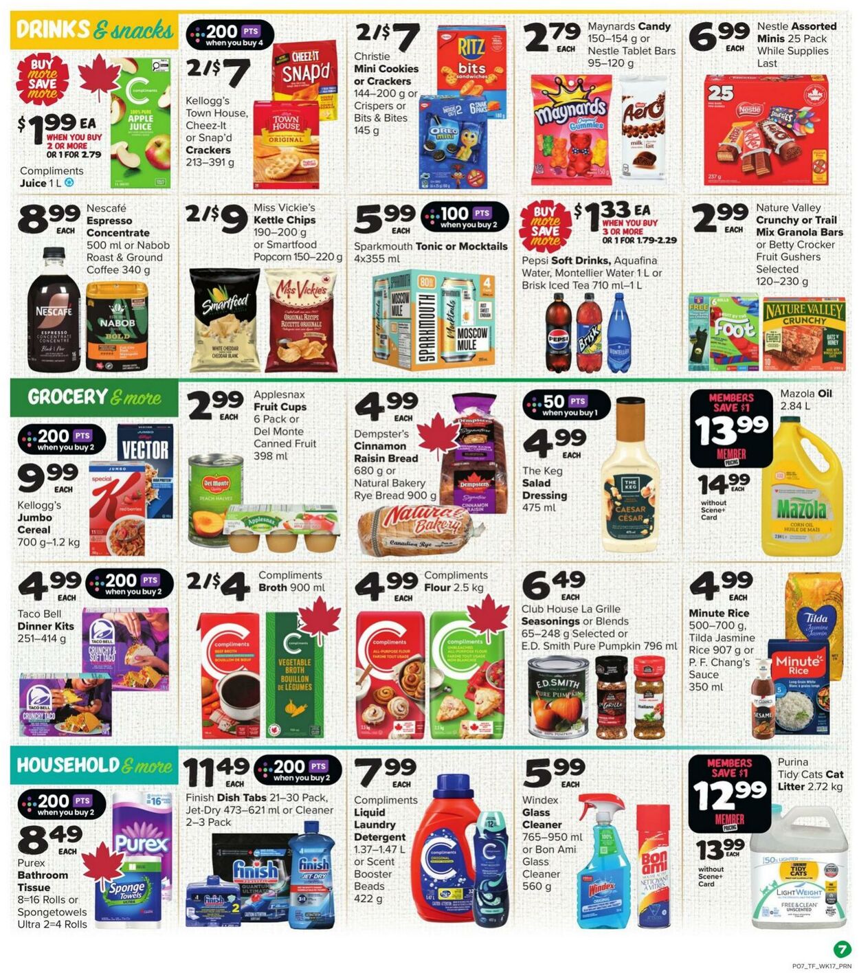 Flyer Thrifty Foods 21.08.2025 - 27.08.2025