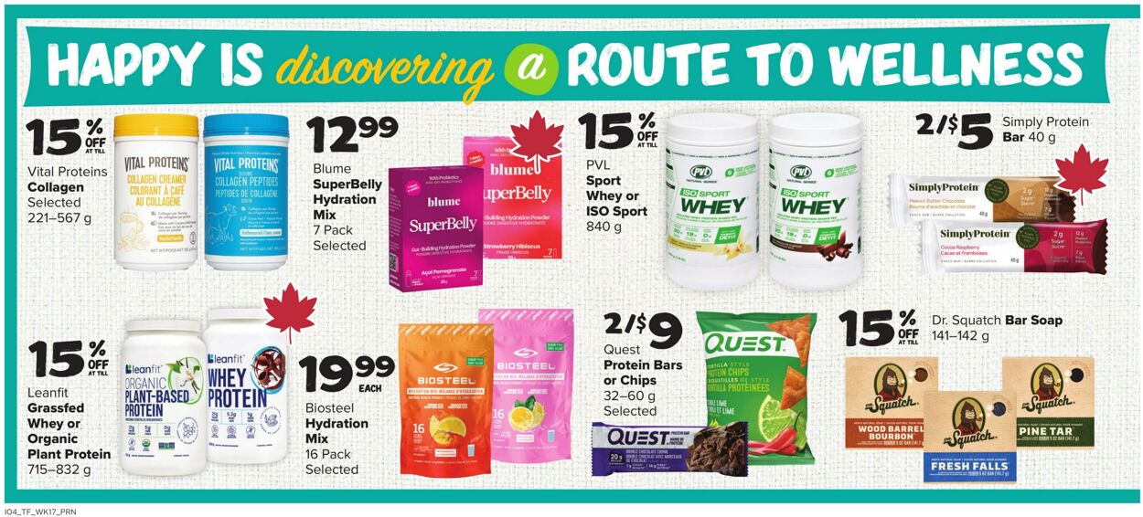 Flyer Thrifty Foods 21.08.2025 - 27.08.2025