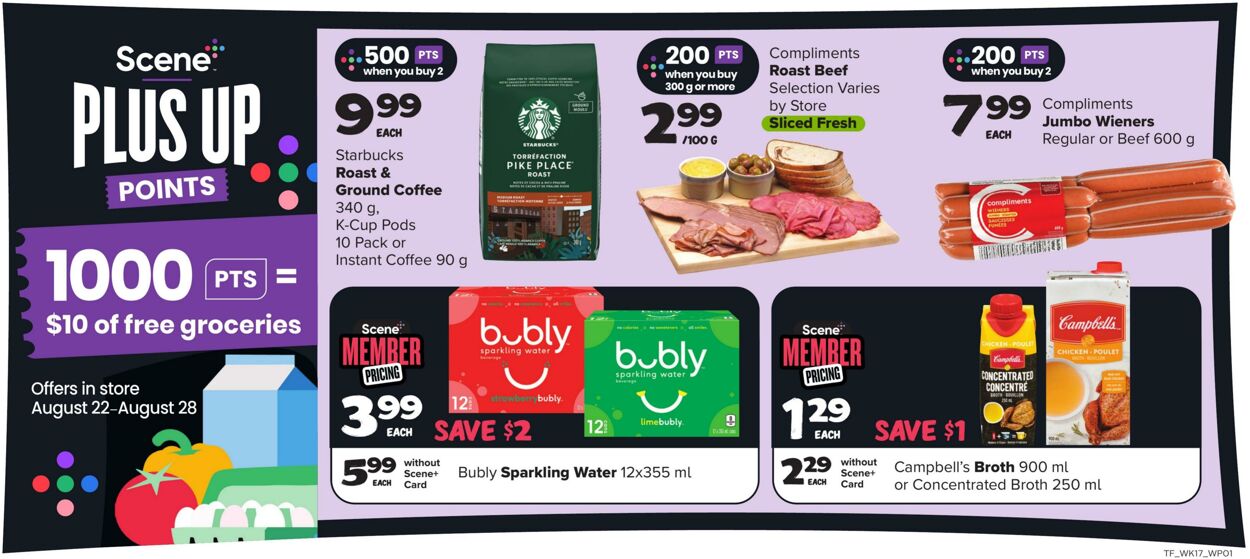 Flyer Thrifty Foods 22.08.2024 - 28.08.2024