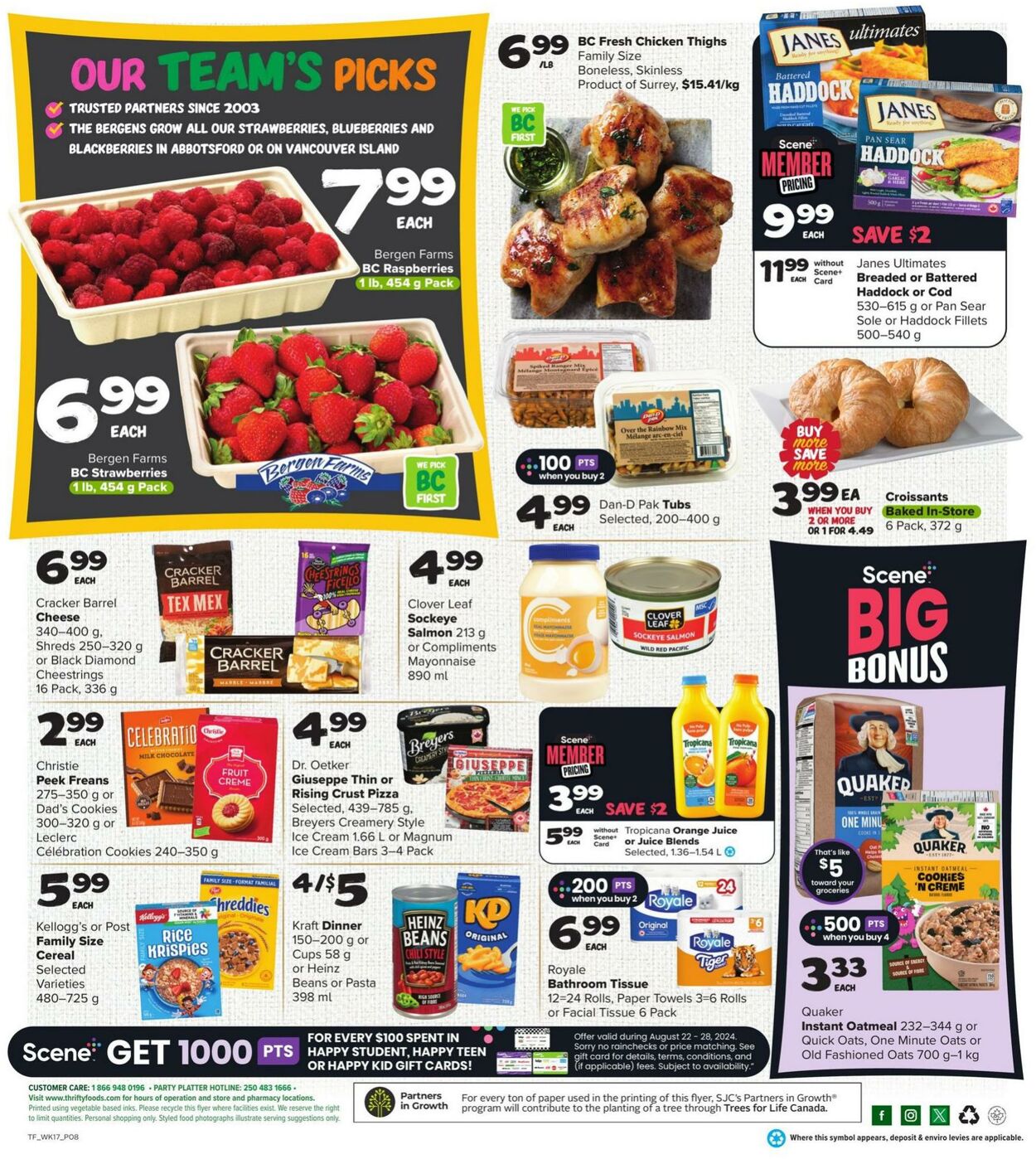 Flyer Thrifty Foods 22.08.2024 - 28.08.2024