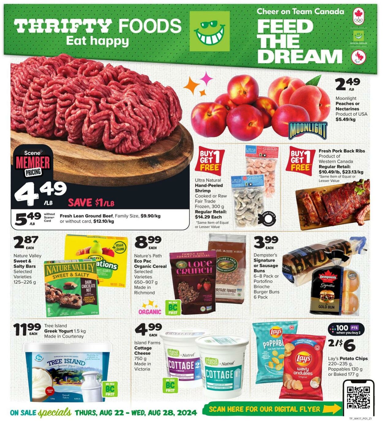 Flyer Thrifty Foods 22.08.2024 - 28.08.2024