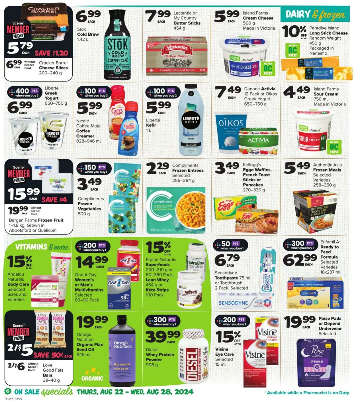 Flyer Thrifty Foods 22.08.2024 - 28.08.2024